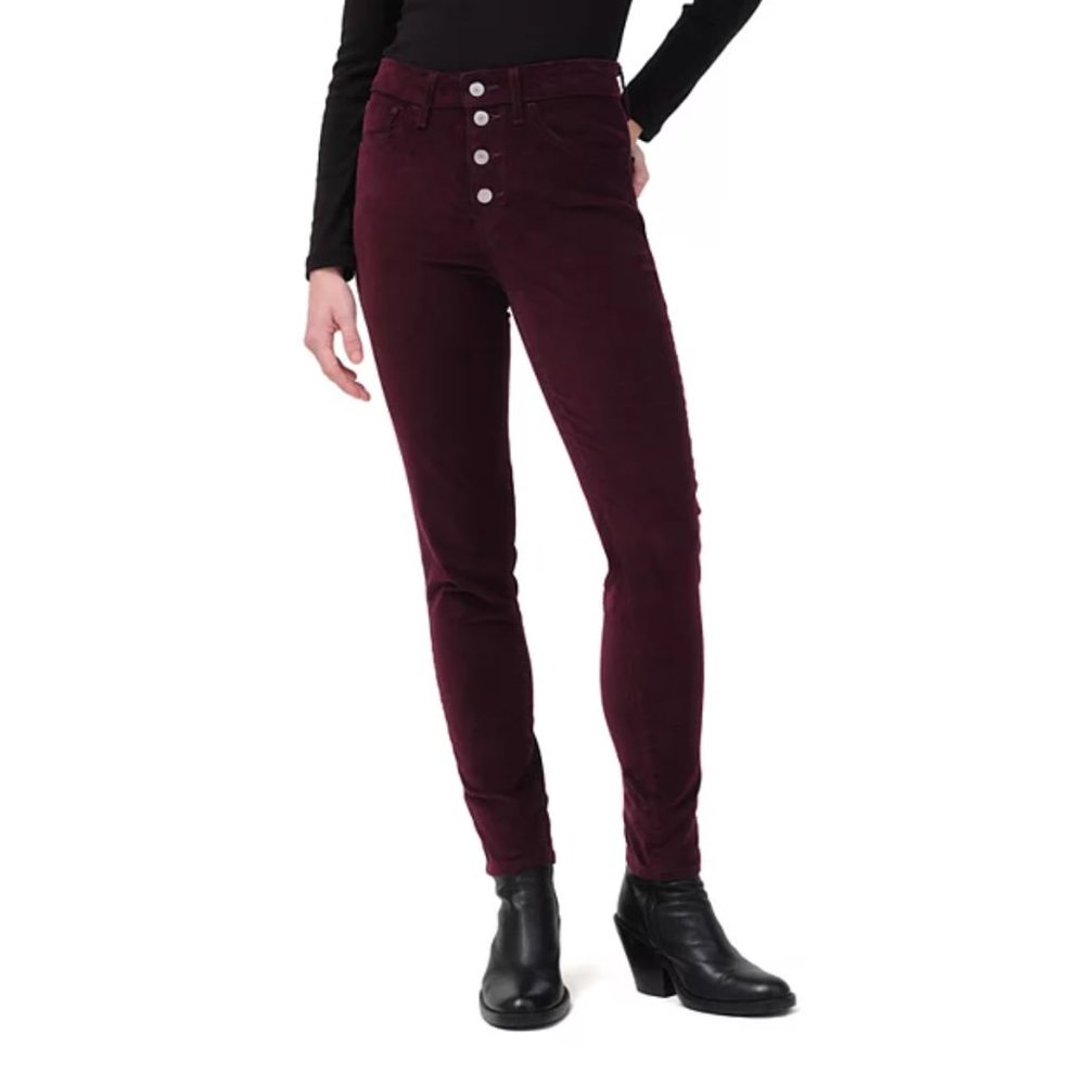 Levis | Burgundy Corduroy Skinny Jeans | Size 27